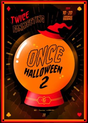 TWICE FANMEETING ONCE HALLOWEEN 2 2019 OFFICIAL GOODS LOVELY