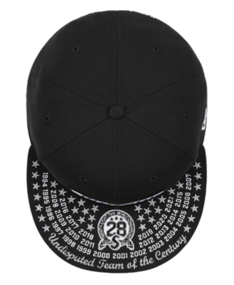 Supreme Undisputed Box Logo New Era Cap Hat Black Fall Winter 2021