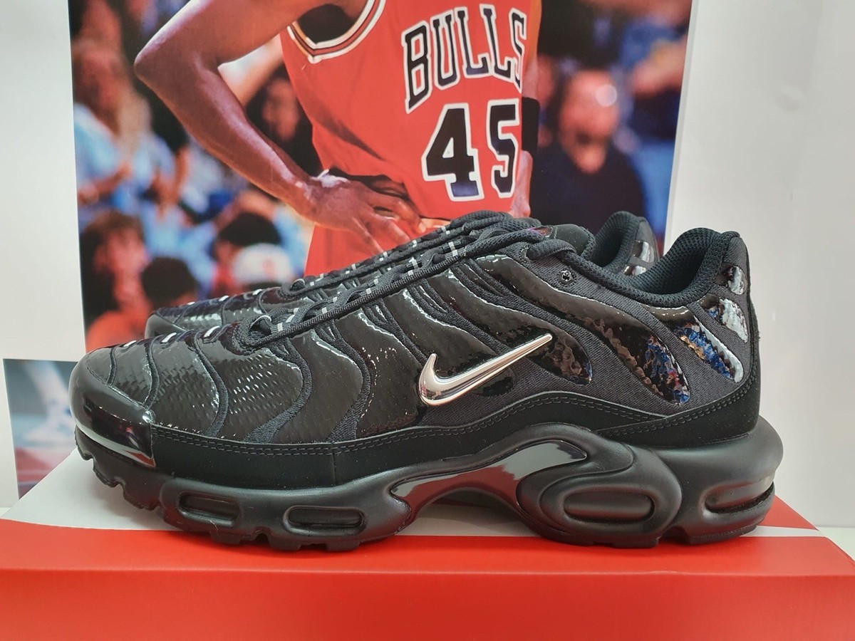 Nike Air Max Plus TN Black Chrome Men's UK 10.5 EUR 45.5 (FJ2591