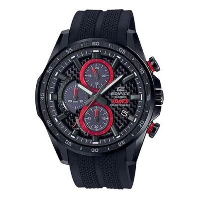 CASIO EDIFICE TOM'S RACING SOLAR CHRONOGRAPH LTD WATCH EQS-900TMS