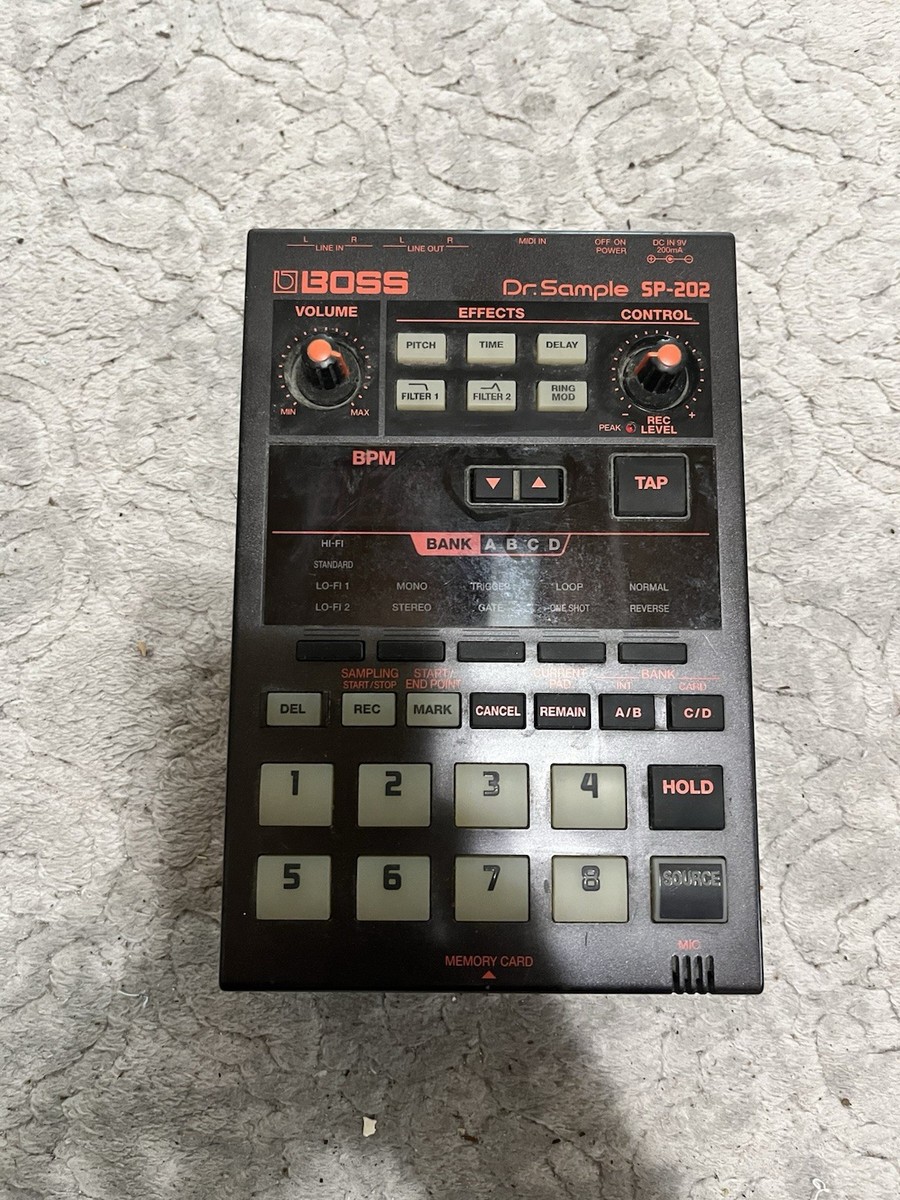 Boss SP-202 Dr Sample Vintage Sampler for sale online | eBay