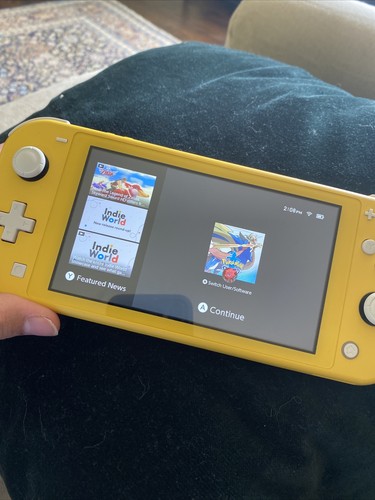 Nintendo Switch Lite Yellow Console RX for sale online | eBay