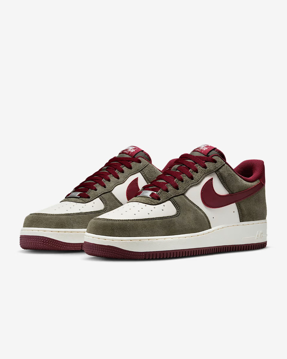 FQ8714-302 Nike Air Force 1 Low Cargo Khaki Pale Ivory Dark Team