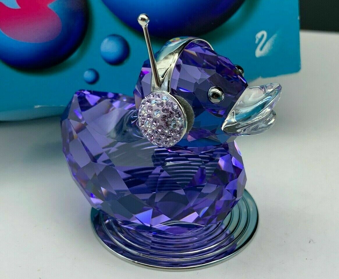 Swarovski Crystal Duck J Happy Ducks DJ Limited Edition #1049592
