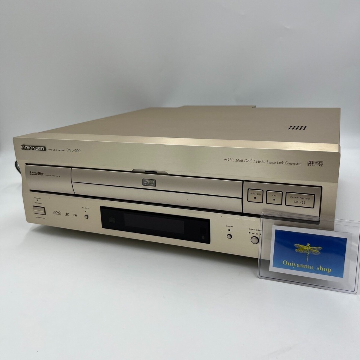 Pioneer Laserdisc Player DVL-909 CD LD DVD Completed maintenance