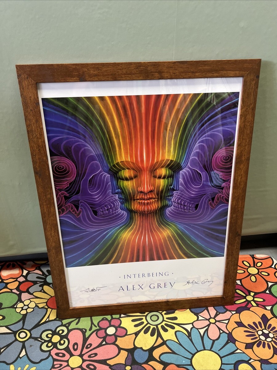 Alex Grey Inter Being Signed Poster Tool | eBay