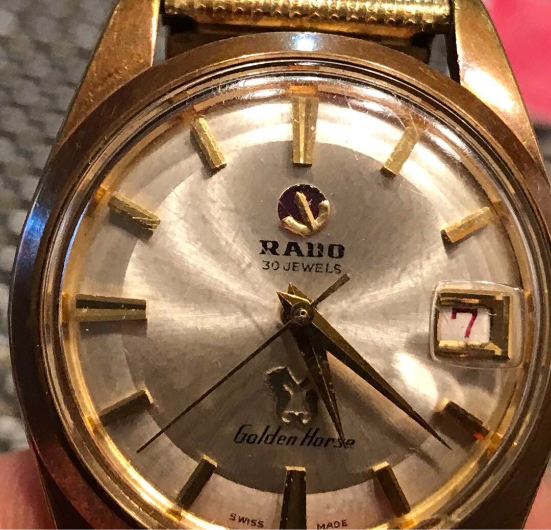 Rado Golden Horse Watch Automatic Men's SilverDial SwissMade Round