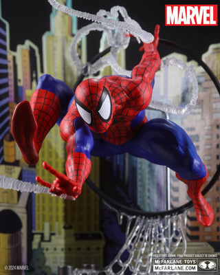 Marvel Spider Man 1 6th Scale Posed Figure with Base and Comic