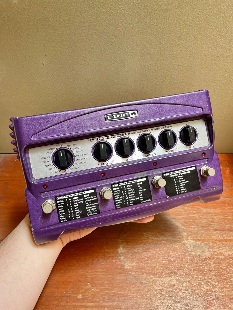 Line 6 FM4 Filter Guitar Effect Pedal 962327361779| eBay