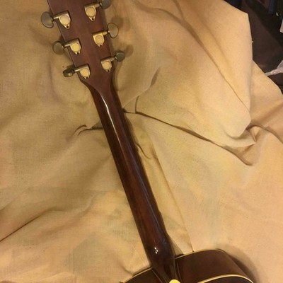 Acoustic Guitar Yamaha DW-8 VRS Sunburst Folk Type | eBay