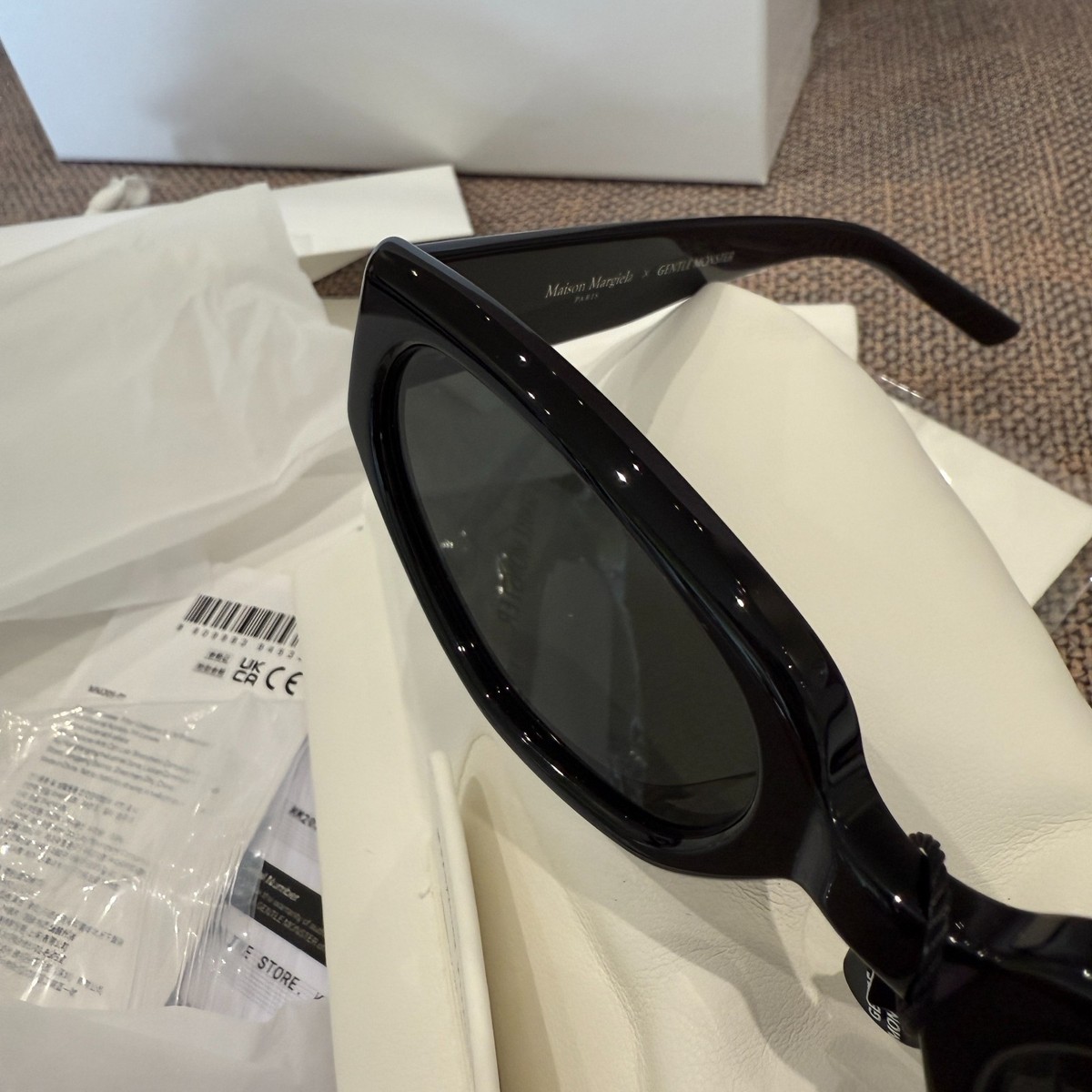 Gentle Monster x Maison Margiela MM205 Black Gray MM205-01 | eBay