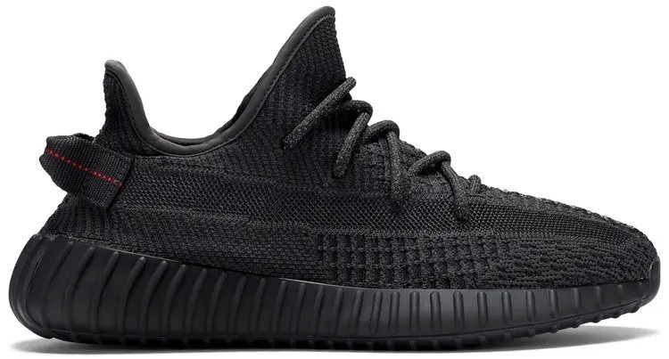 Size 11.5 - adidas Yeezy Boost 350 V2 Low Black Non-Reflective for