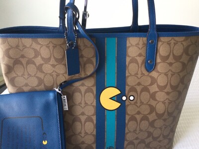 NWT, coach limited edition bag PAC-MAN | eBay
