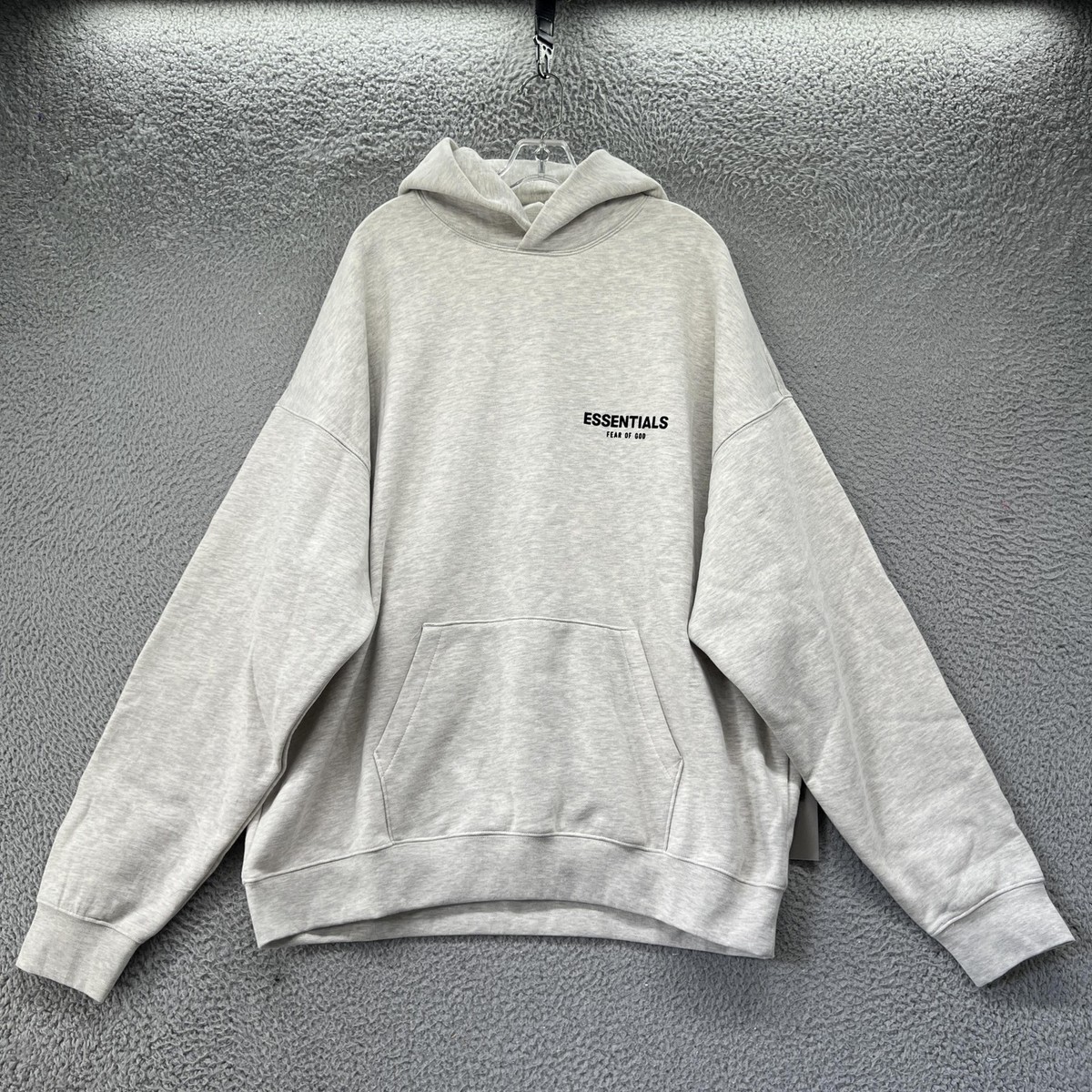 Essentials Fear of God Sweatshirt Mens 2XL Gray Hoodie Pullover