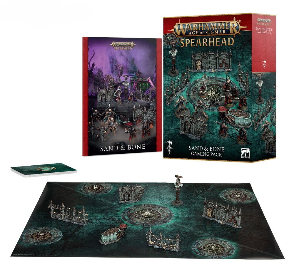 Warhammer Age of Sigmar: Spearhead Sand & Bone Gaming Pack NEW | eBay