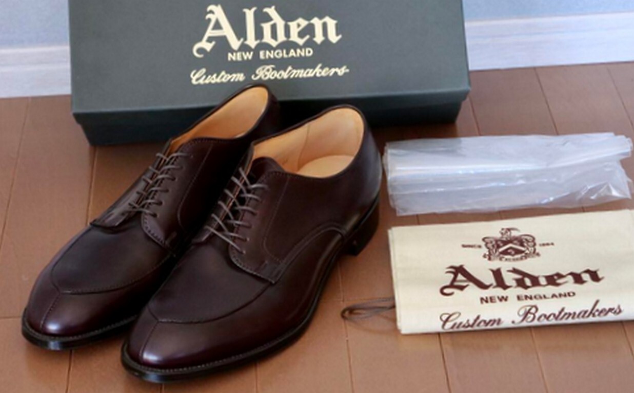 Alden 54321 Color 8 Shell Cordovan V-Tip Blucher | Alden Model Project
