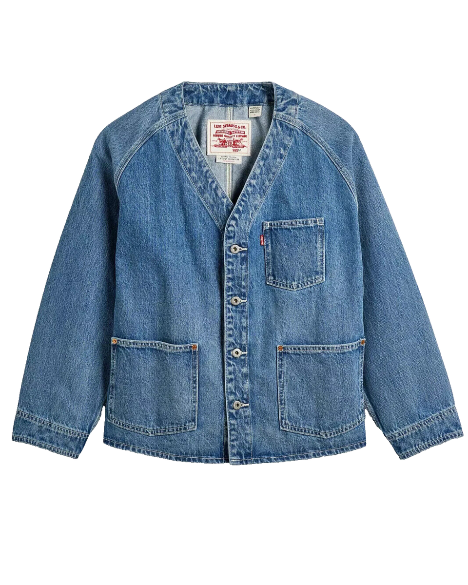 NEW* Size XXL - LEVIS Mens Union Engineer Jacket Denim Cardigan