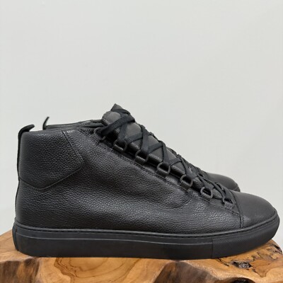 Balenciaga Mens Shoes Arena High 'Black' 412381 EU 43 US 10 | eBay