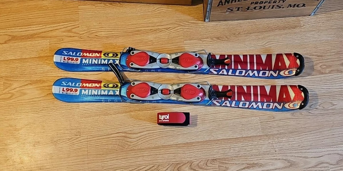 Salomon Minimax Snowblade 100cm Short Skis w/ Bindings | eBay
