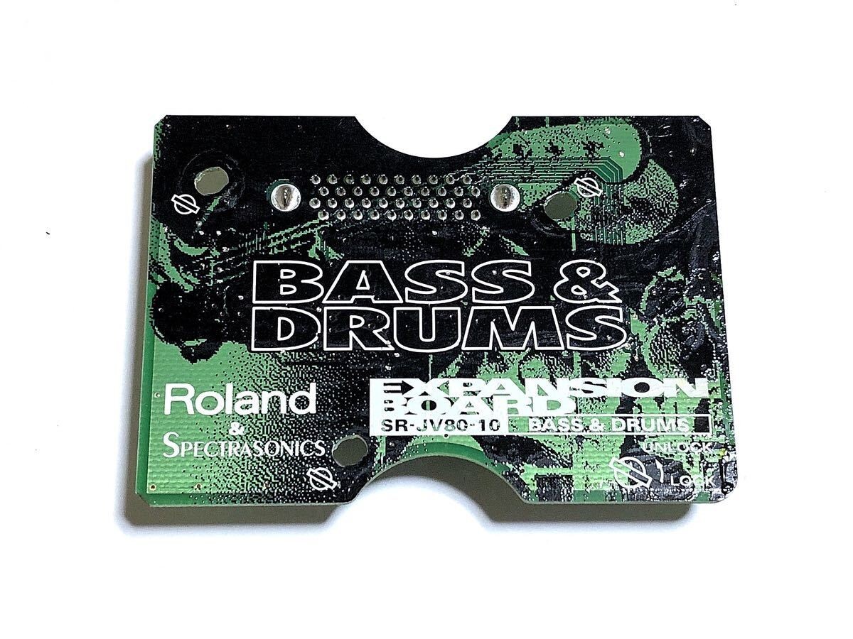 Roland EXPANSION BOARD SR-JV80-10 Bass & Drums JV-1010/1080/2080
