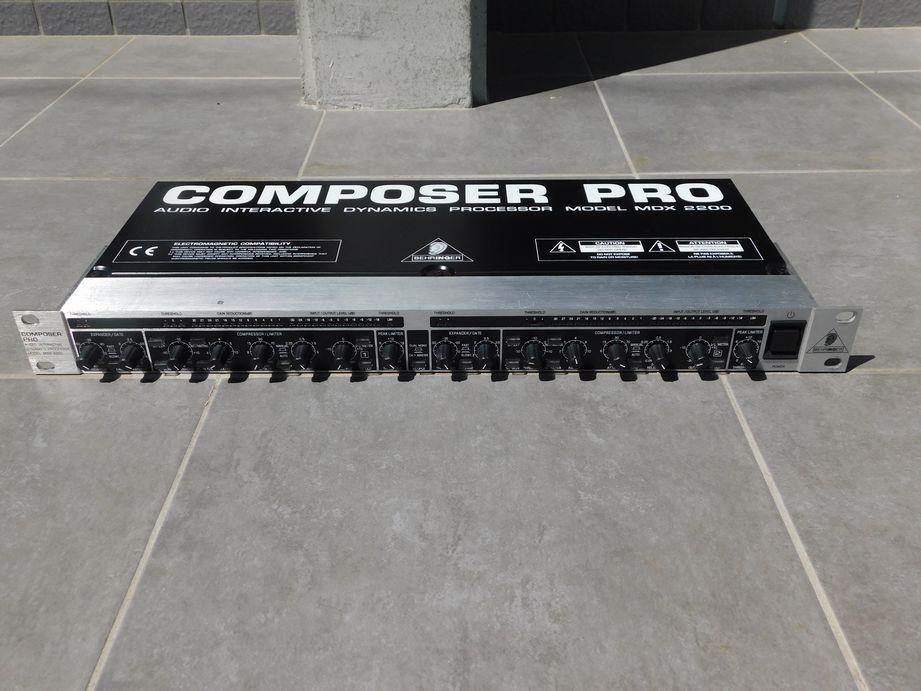 Behringer Composer Pro MDX 2200 Audio Interactive Dynamics