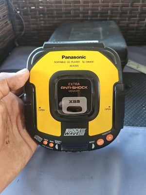 Panasonic Portable CD Player Mash Shock Wave SL-SW405 +
