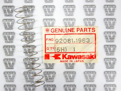 Kawasaki NOS NEW 92081-1983 Vacuum Valve Spring ZX ZX1000 Ninja