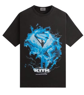 Kith x Superman (2025 Movie) Lightning Vintage Tee Size Xl Brand