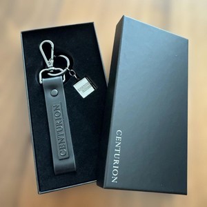 ぱおおです】アメックス センチュリオンキーホルダー ぱおおです