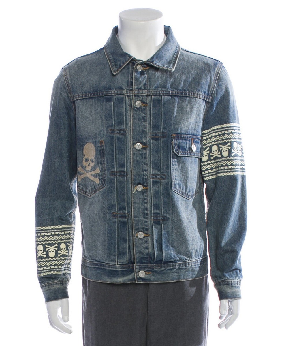 Mastermind Japan Denim Jacket New order Mens size Large | eBay