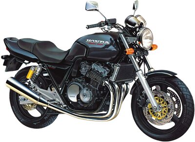 AOSHIMA 1/12 Motorcycle Series No.9 Honda CB400SF Plastic Model