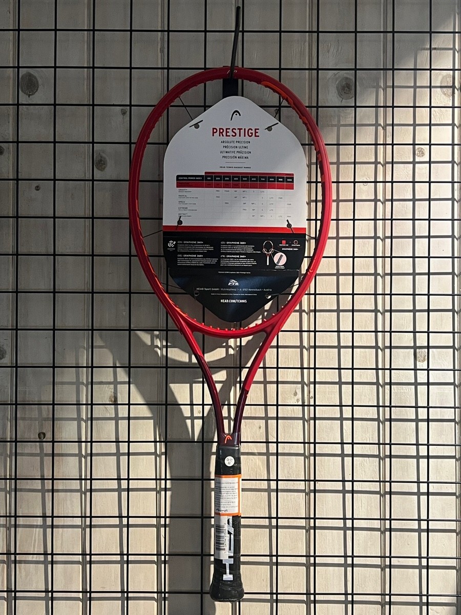 HEAD Graphene 360 Prestige MP Tennis Racquet 98sq 320g 18x20 4 1/4