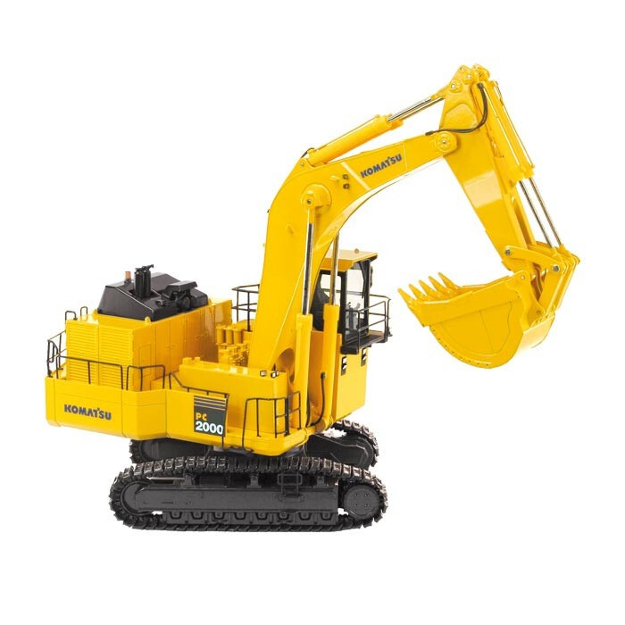NZG 7621 - Komatsu PC 2000 Hydraulic Backhoe Mining Excavator 1:50