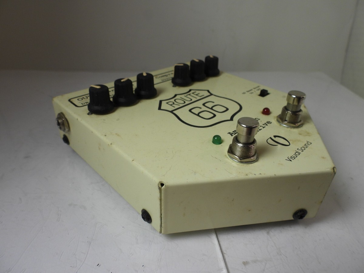 Visual Sound Route 66 American Overdrive Compressor Effects Pedal