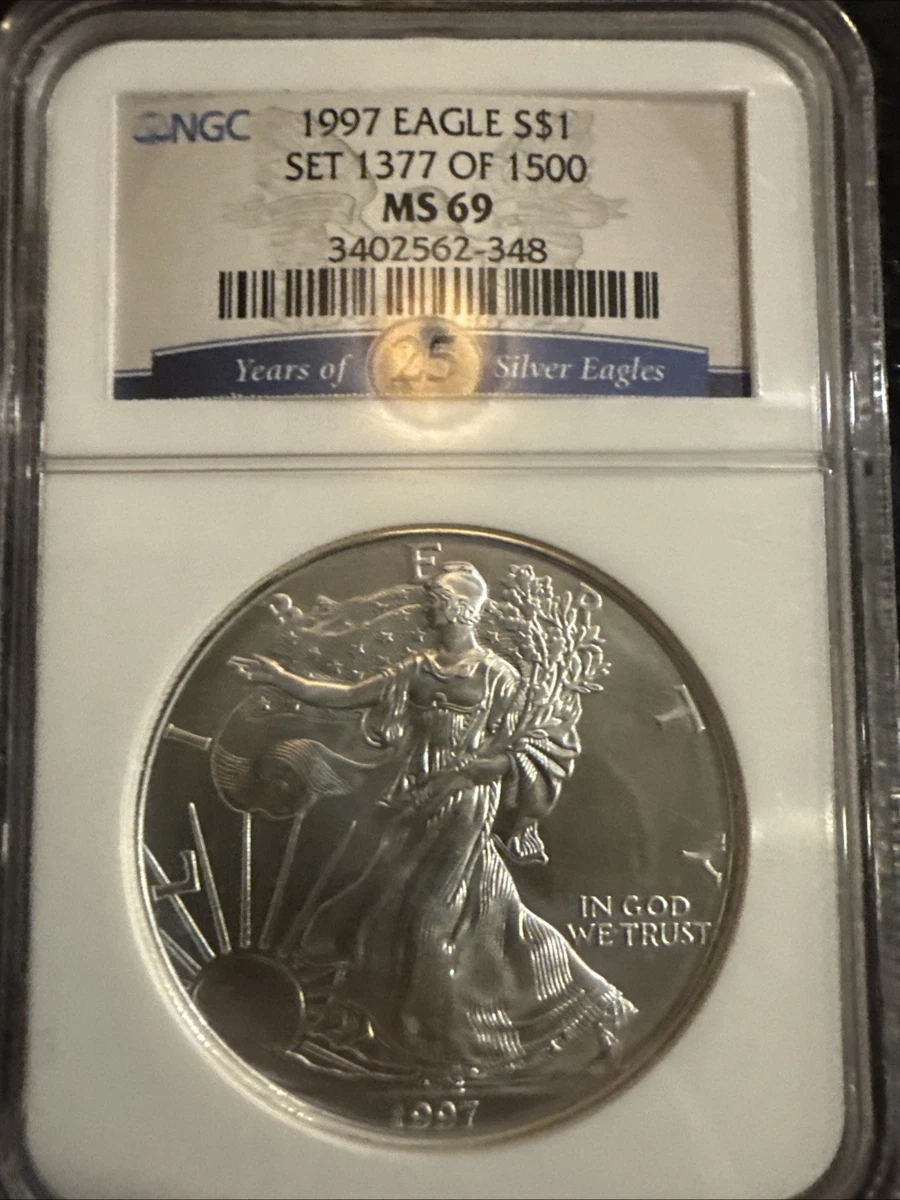 American Eagle MS 69 Graded 2011 Silver Bullion Coins for sale | eBay