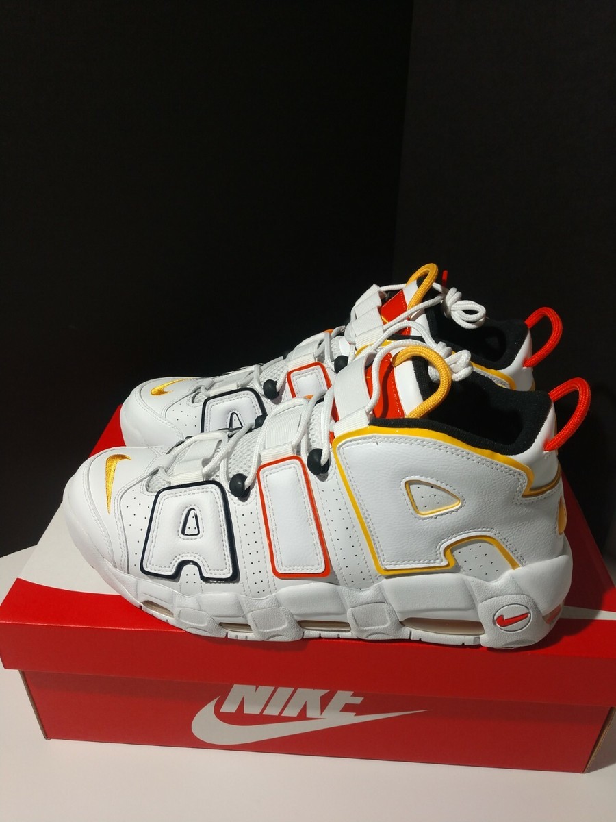 Nike Air More Uptempo White University Gold Raygun DD9223-100
