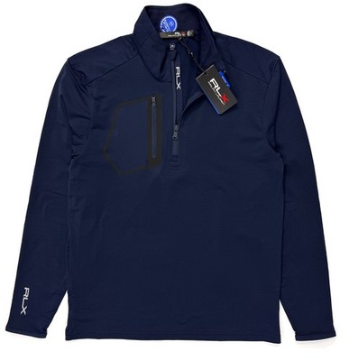 Ralph Lauren RLX Navy Blue 1/4 Zip Performance Pullover Golf