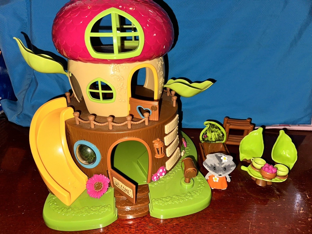 Li'l Woodzeez Acorn Treehouse set And Raccoon | eBay