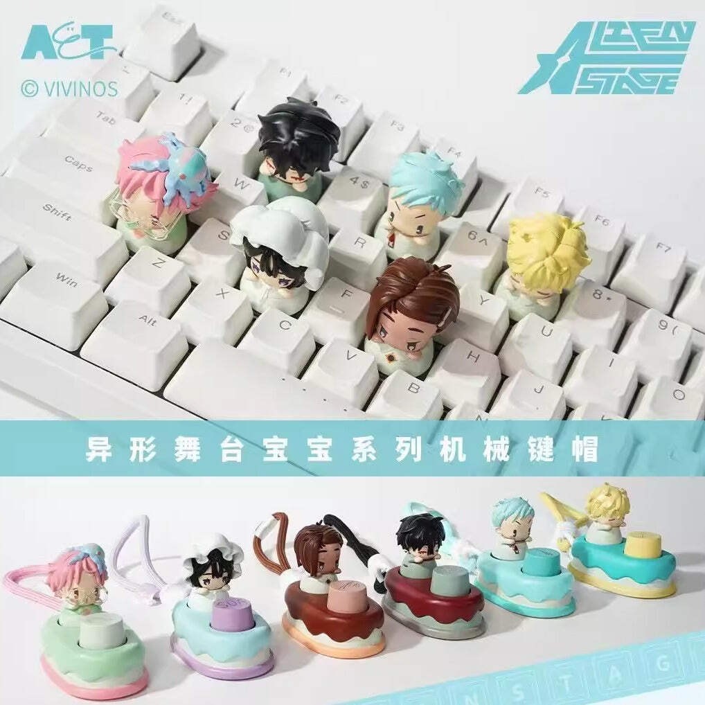Alien Stage Baby Series Keycap Blind Box (Cherry MX) – US Seller