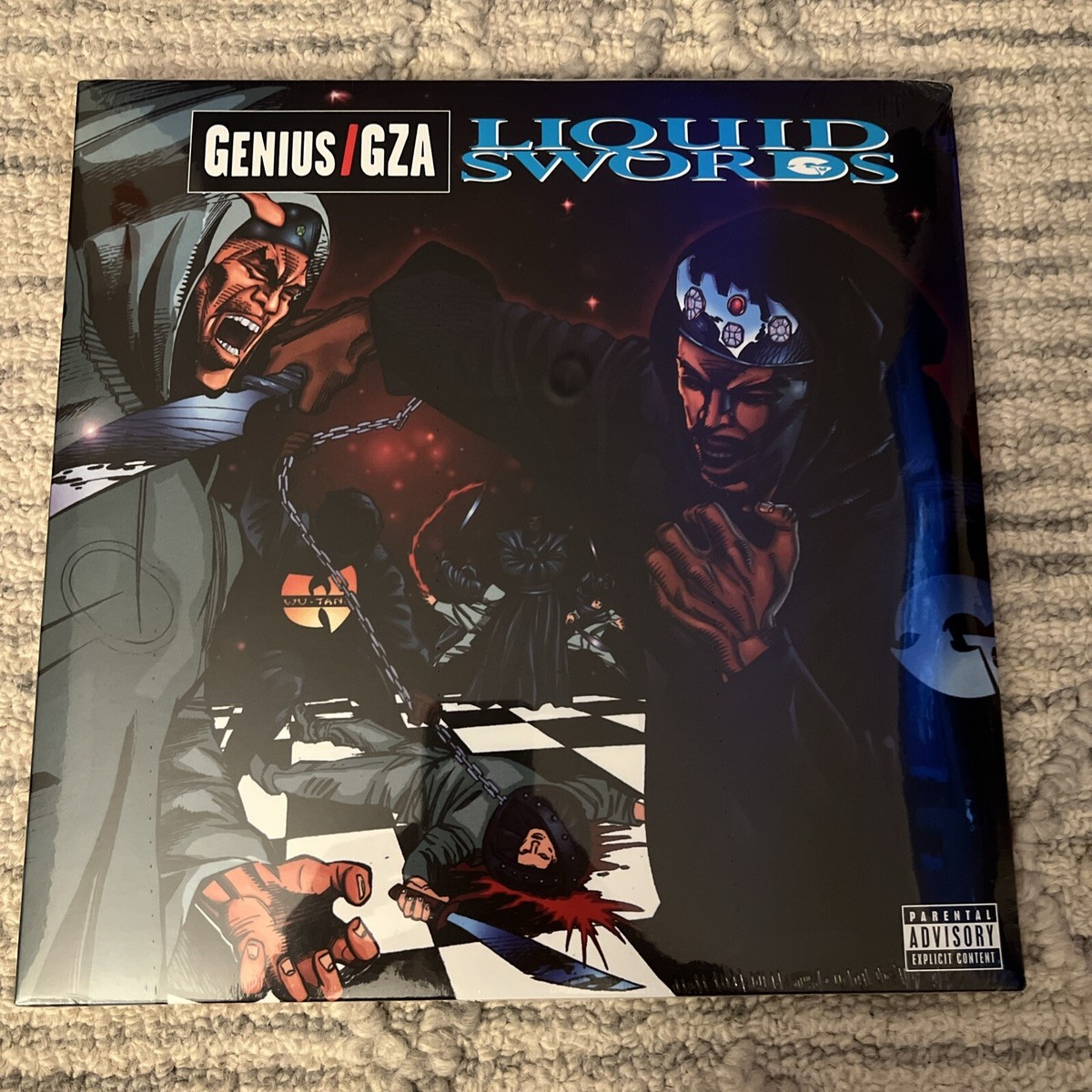 Genius, GZA - Liquid Swords - 2LP Black Vinyl Reissue- New, Sealed