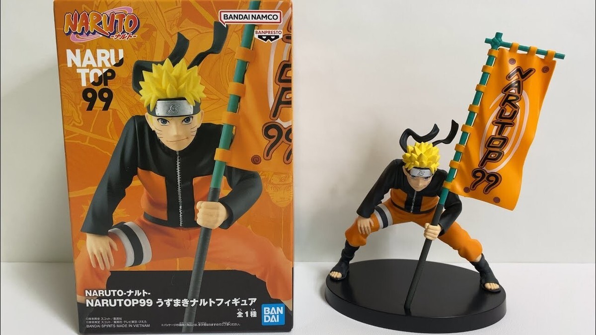 Naruto Uzumaki Banpresto Narutop 99 Model Statue Action Figure