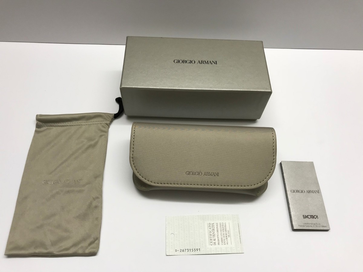 Giorgio Armani Case Sunglasses Eyeglasses Soft Protective Case And