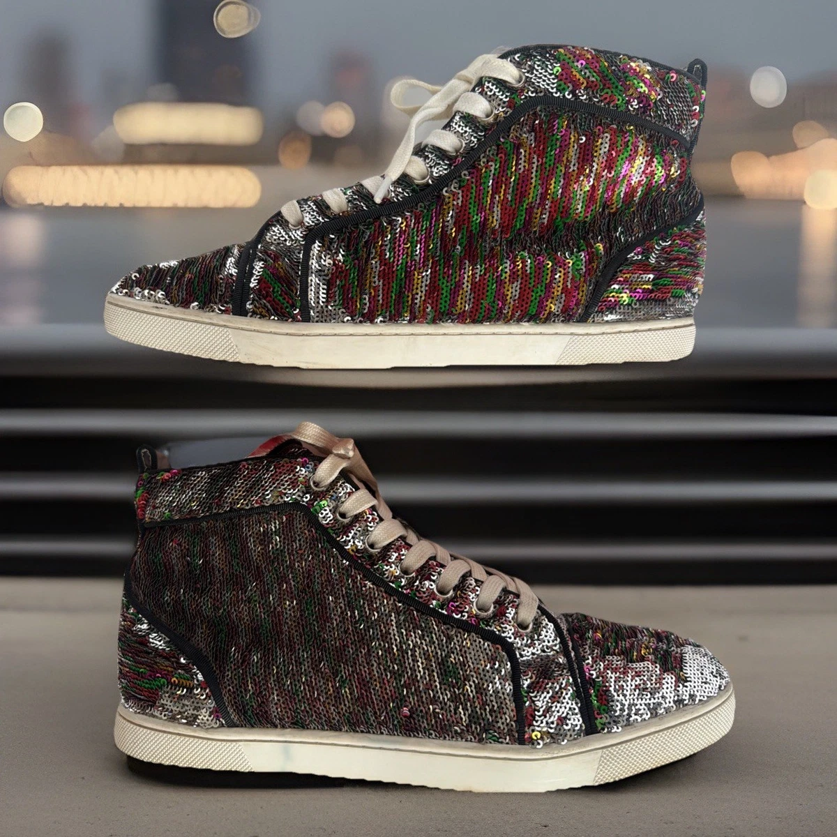 Christian Louboutin Silver Shoes for Women for sale | eBay