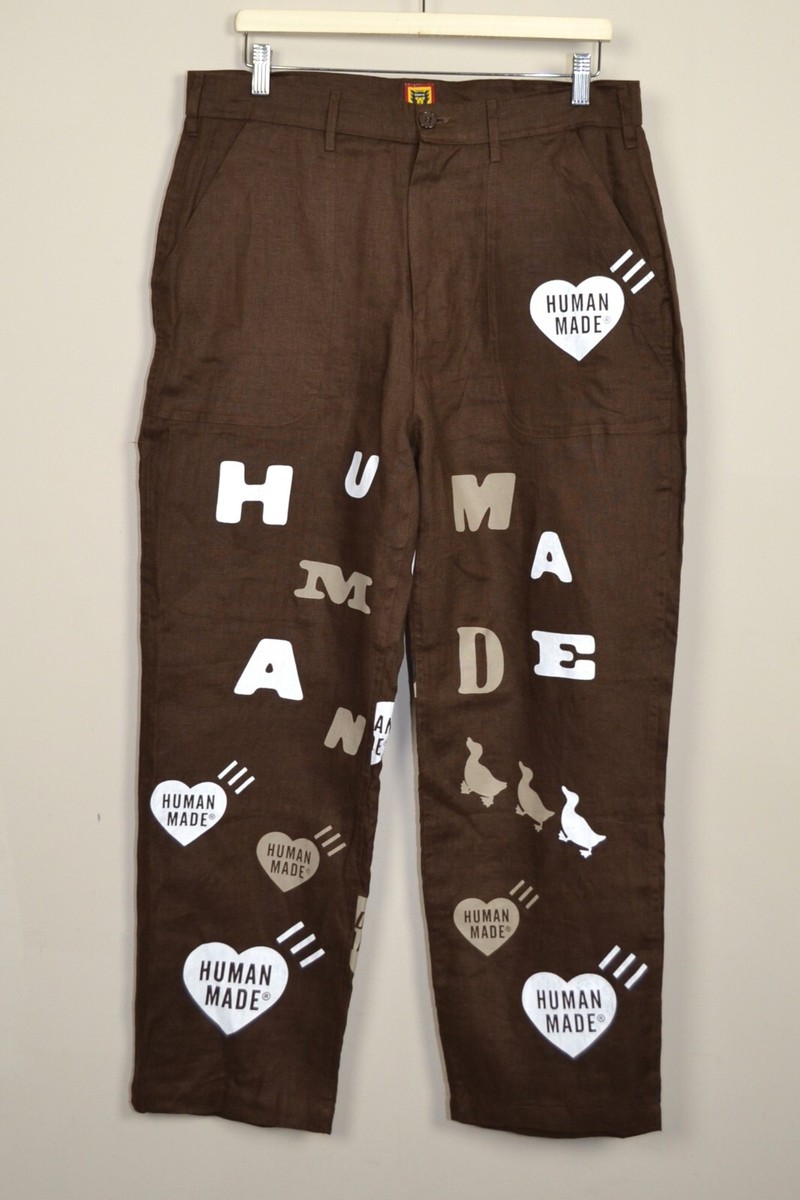 Human Made Linen Deck Pants L Japan | eBay