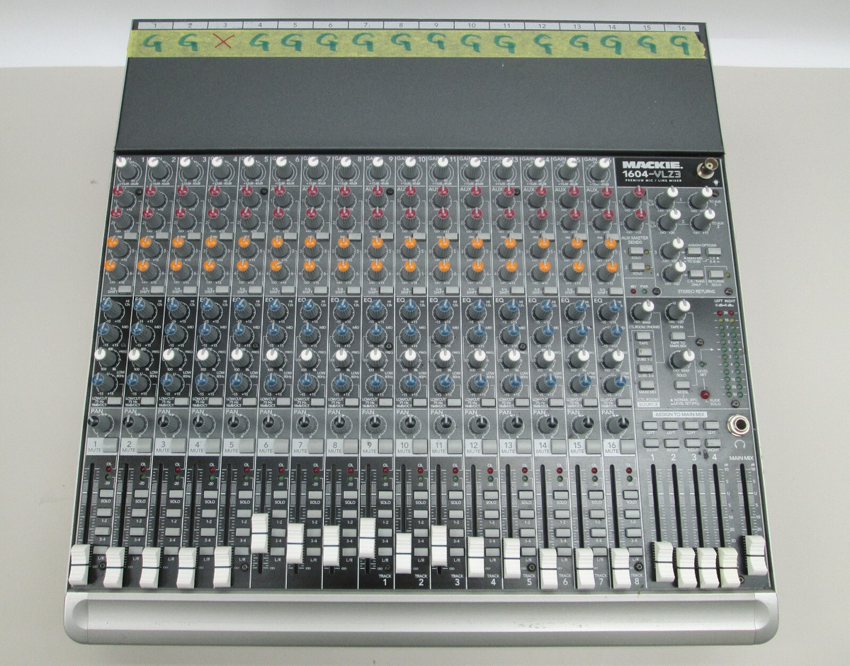 Mackie 1604-VLZ3 16-Ch / 4-Bus Analog Mic / Line Mixer - 1x BAD