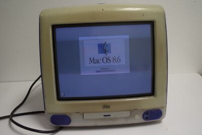 Apple iMac G3 1998 purple Desktop Computer MAC M4984 Macintosh Mac