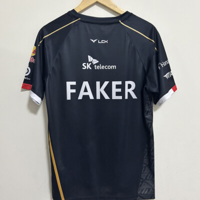 2023 LCK Team T1 Uniform Jersey S13 Faker TShirt LOL World