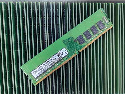 SK Hynix 16GB DDR4 2666 ECC UDIMM RAM 2Rx8 PC4-21300 for DELL HP