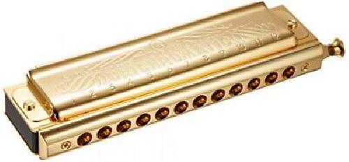 Tombo No.1248SG UNICHROMATIC GOLD Chromatic Harmonica 12 Holes 48