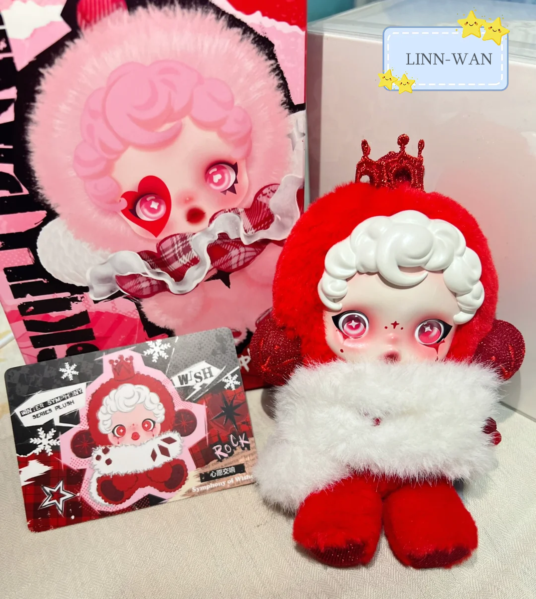 2025 Hot Authentic Skullpanda Winter Symphony Plush Series